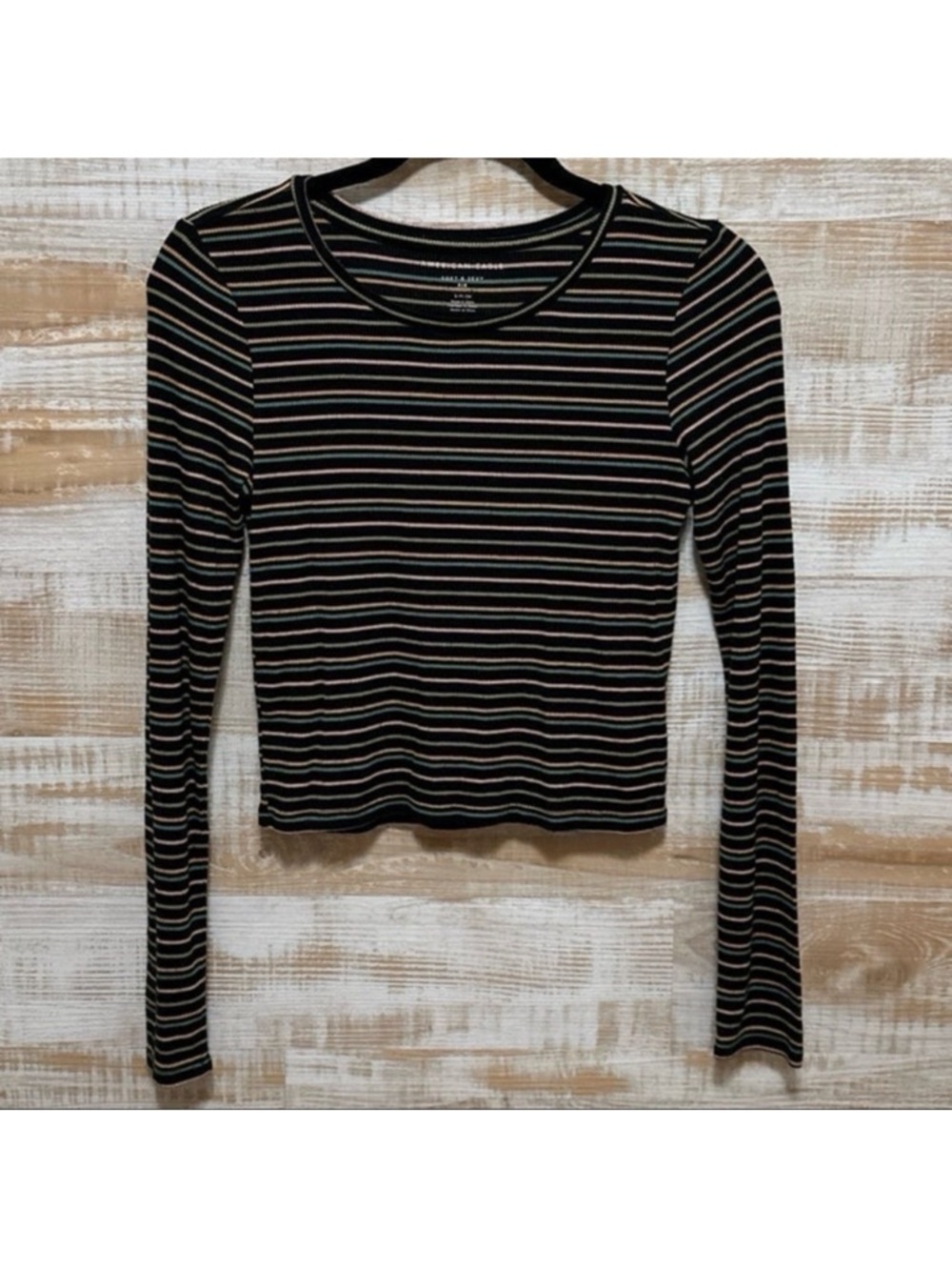 America Eagle Women’s Soft & Sexy Long Sleeve Top in Size Small